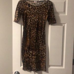 LULAROE Leopard Dress